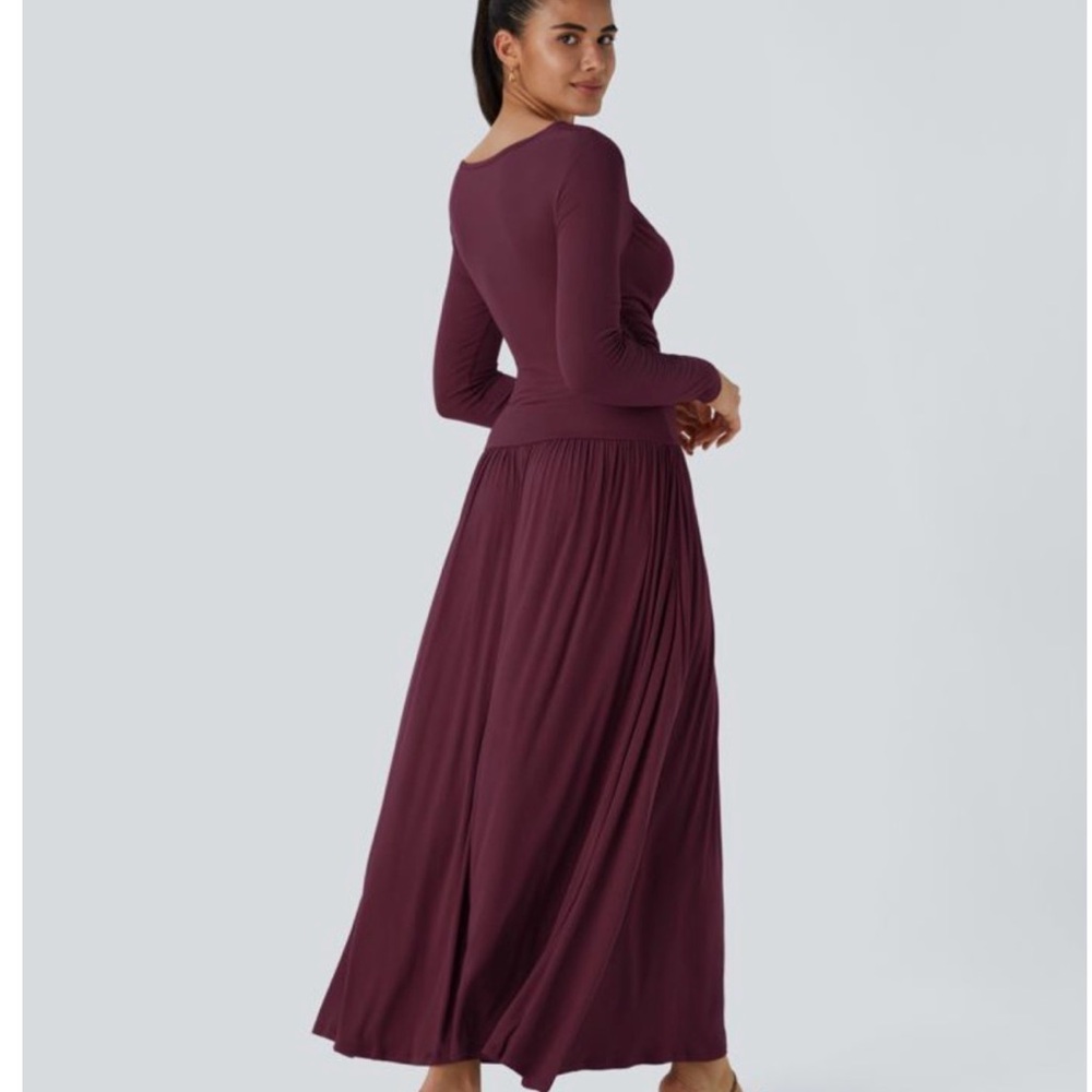 Halara Plum Maxi Dress